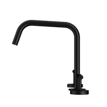 Mecca Lever Bath/Kitchen Set Edge Spout II Matte Black