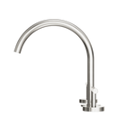 Mecca Lever Bath/Kitchen Set Arc Spout Brushed Nickel
