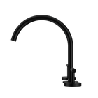 Mecca Lever Bath/Kitchen Set Arc Spout Matte Black