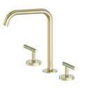 Mecca Lever Bath/Kitchen Set Edge Spout Brushed Gold