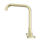 Mecca Lever Bath/Kitchen Set Edge Spout Brushed Gold