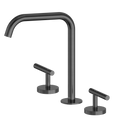 Mecca Lever Bath/Kitchen Set Edge Spout Gun Metal