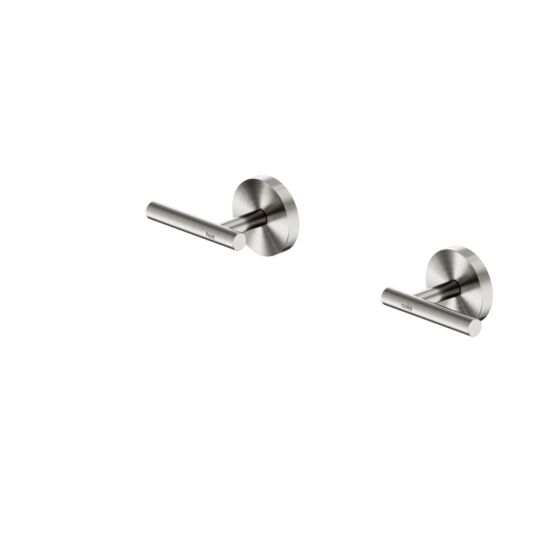 Mecca Lever Wall Top Assembly Brushed Nickel