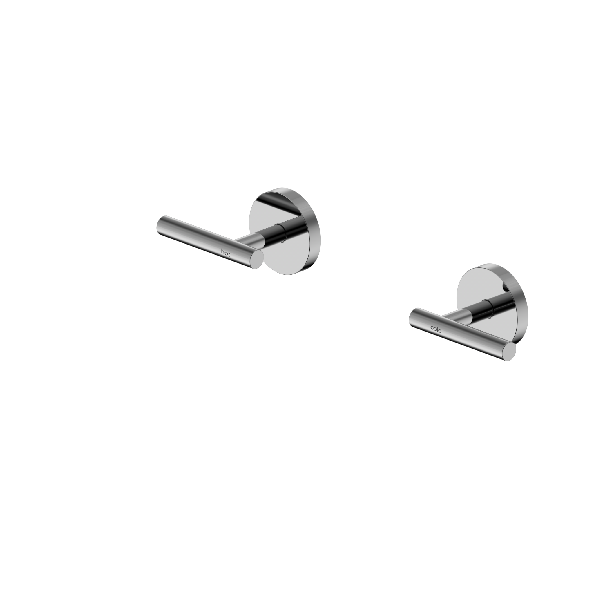 Mecca Lever Wall Top Assembly Chrome