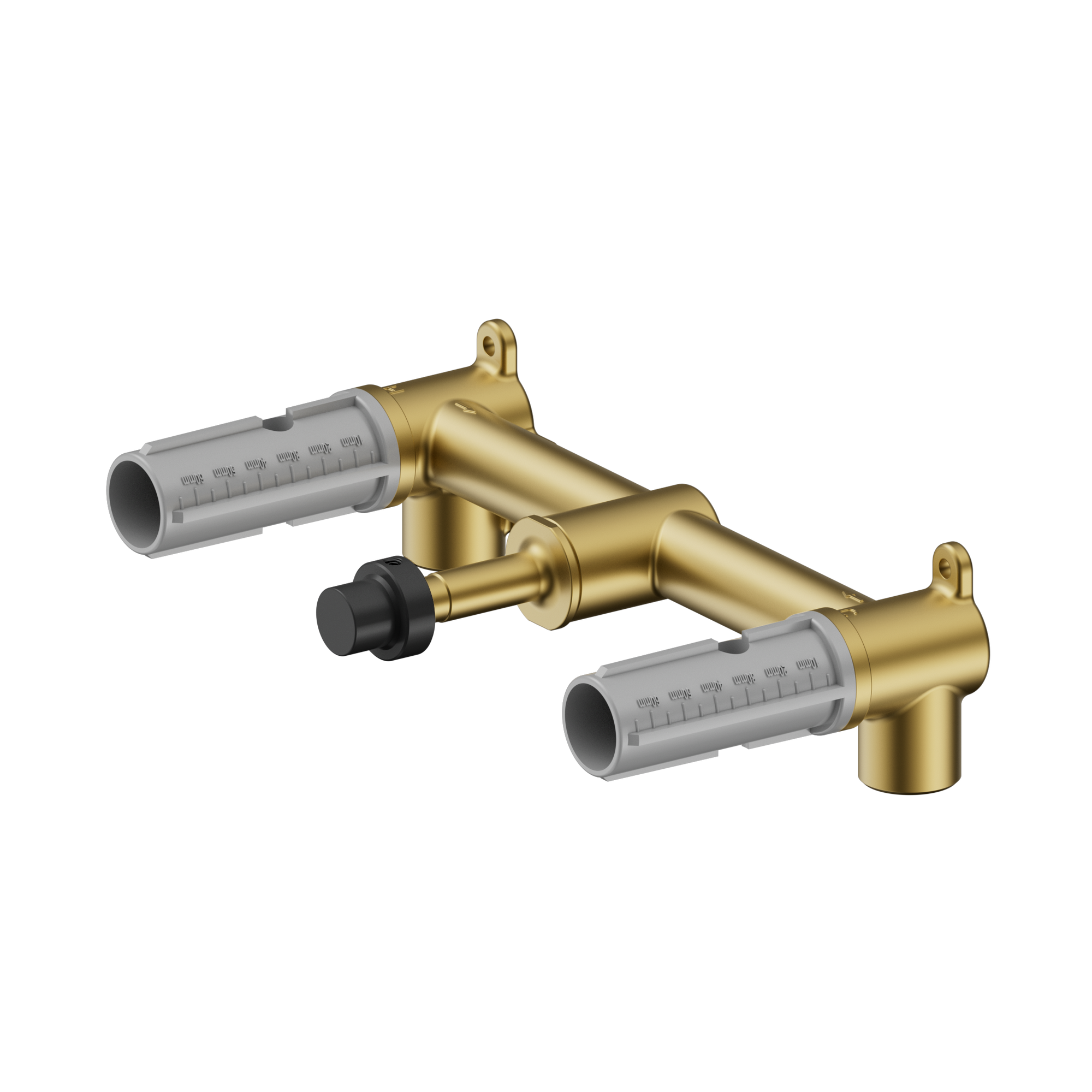 Mecca Lever Wall Basin/Bath Set Body Only