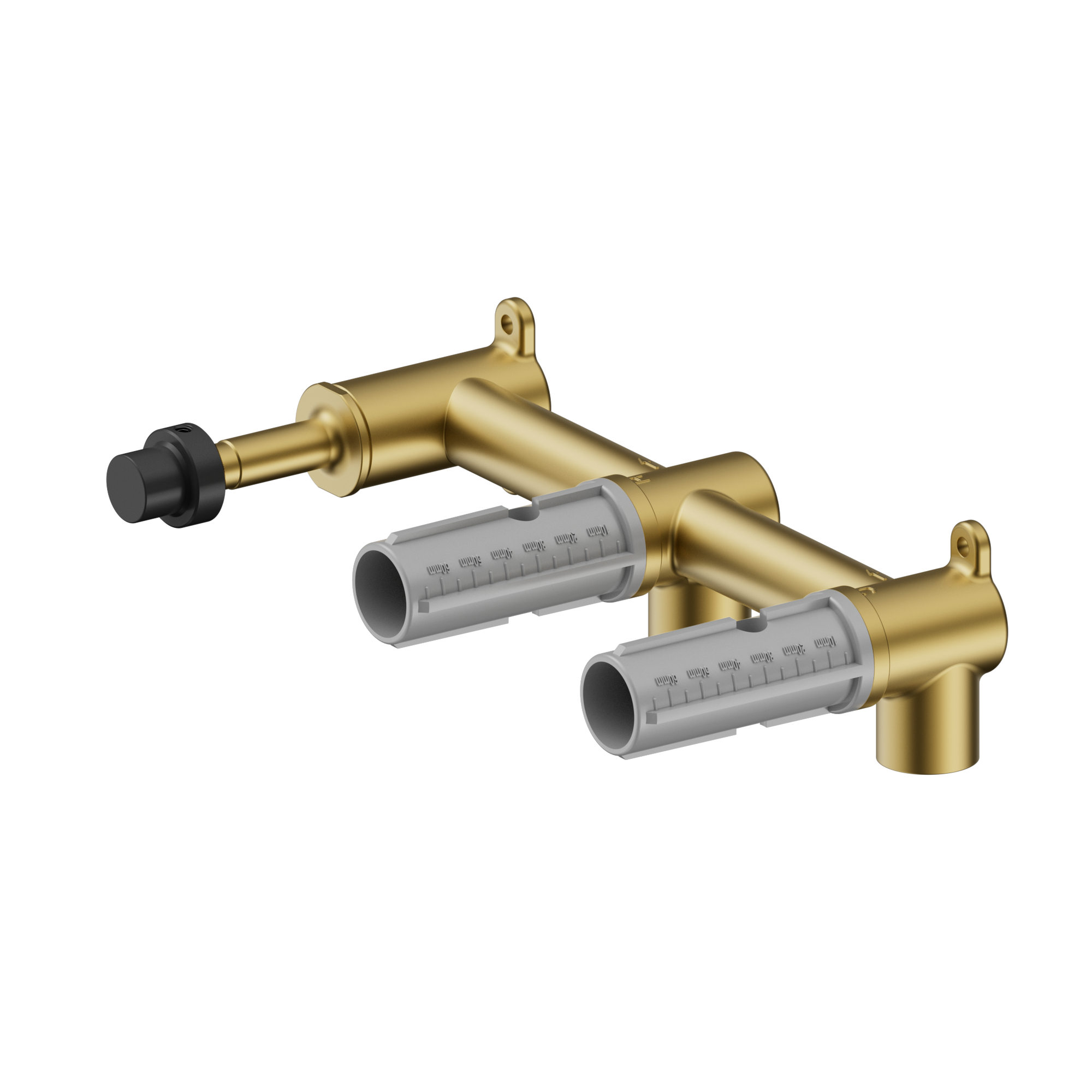 Mecca Lever Wall Basin/Bath Set Offset Spout Body Only