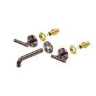 Mecca Lever Wall Basin/Bath Set 160mm Spout Trim kits Only Brushed Bronze