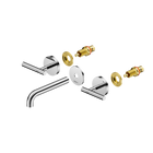 Mecca Lever Wall Basin/Bath Set 160mm Spout Trim kits Only Chrome