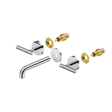 Mecca Lever Wall Basin/Bath Set 160mm Spout Trim kits Only Chrome