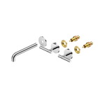 Mecca Lever Wall Basin/Bath Set 185mm Spout Trim kits Only Chrome