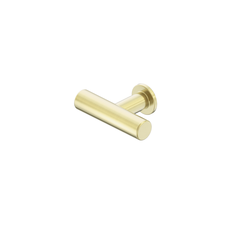 Mecca T-Pull Handle Brushed Gold