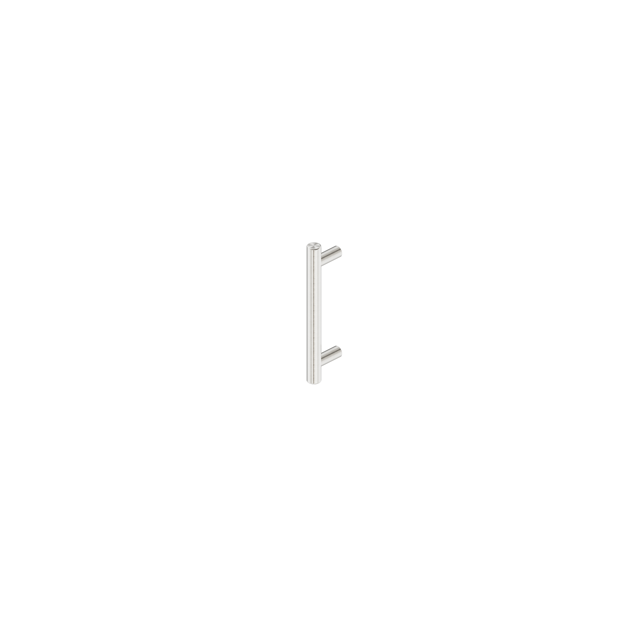Mecca Pull Handle 130mm Brushed Nickel