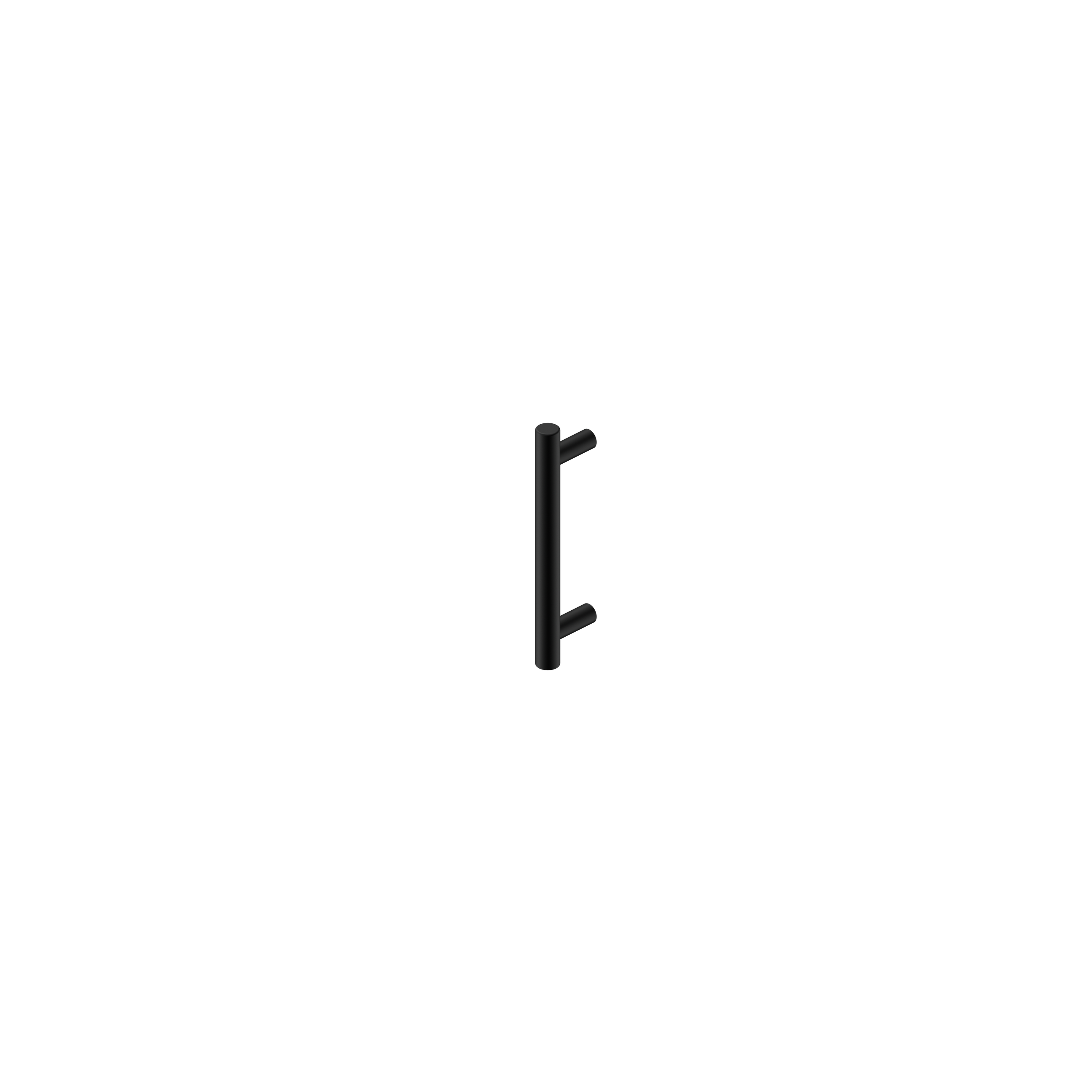 Mecca Pull Handle 130mm Matte Black