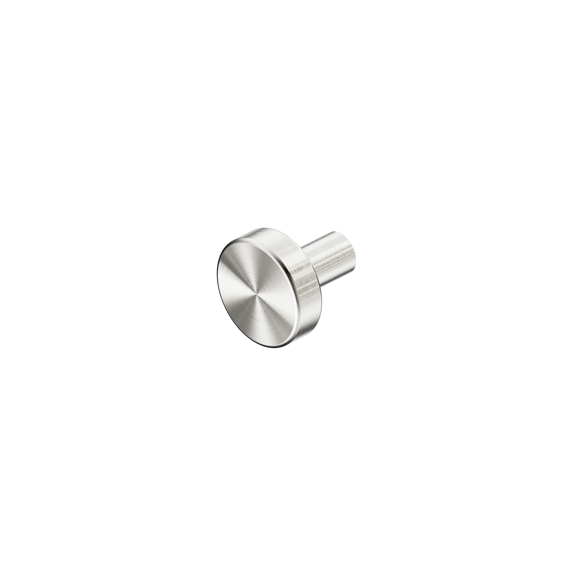 Mecca Cabinet Knob – Ø26 Brushed Nickel