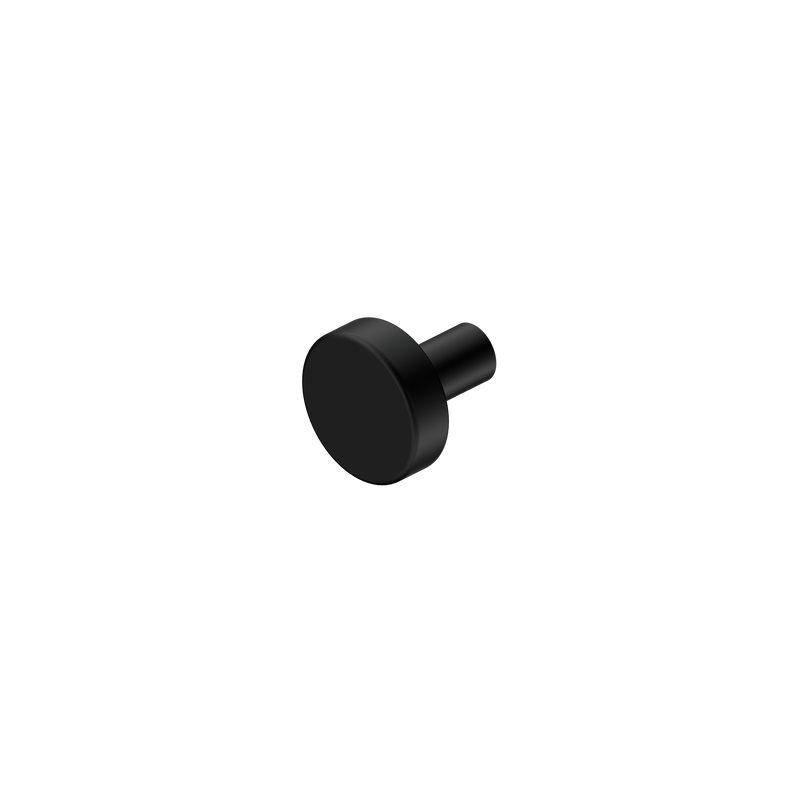 Mecca Cabinet Knob – Ø26 Matte Black