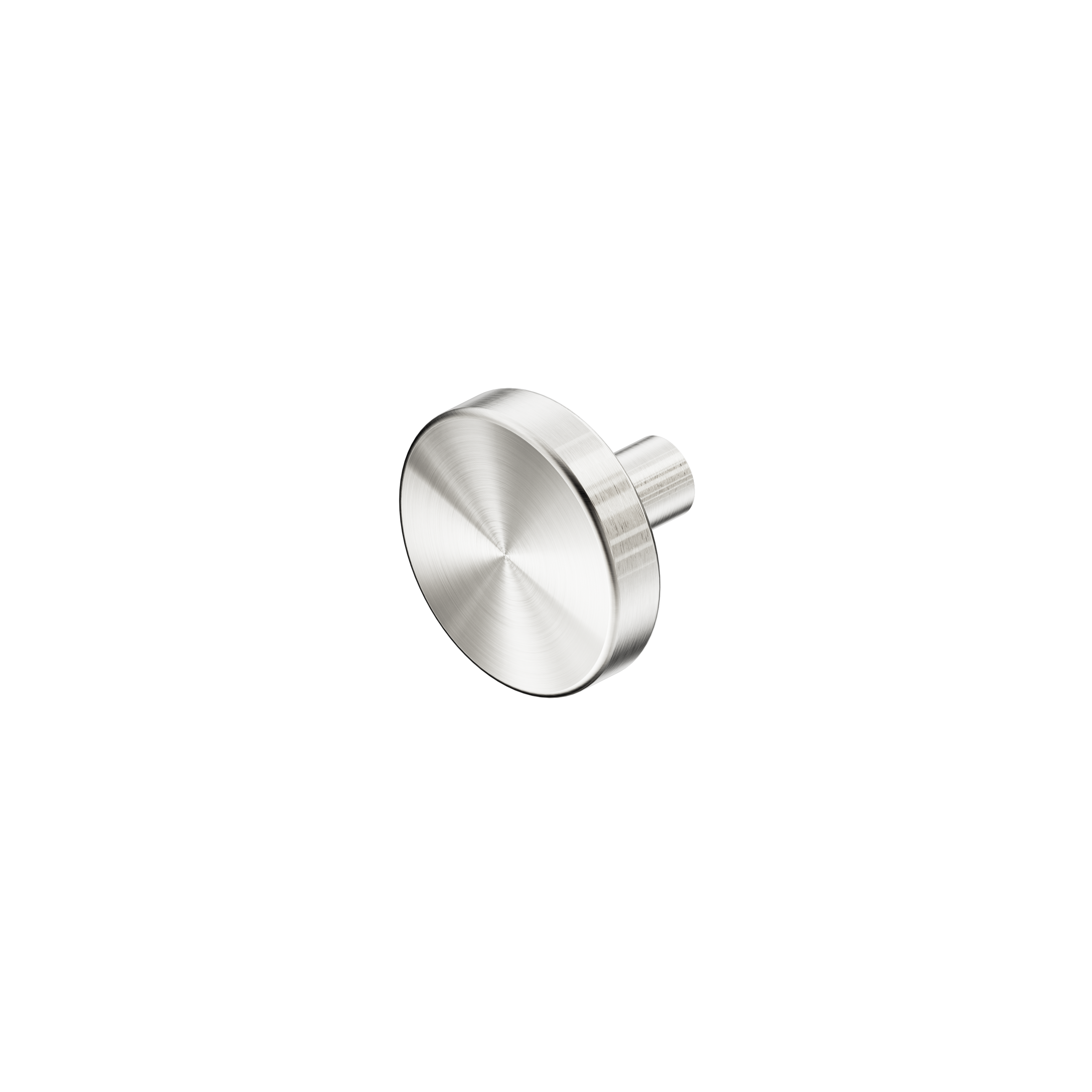 Mecca Cabinet Knob – Ø36 Brushed Nickel