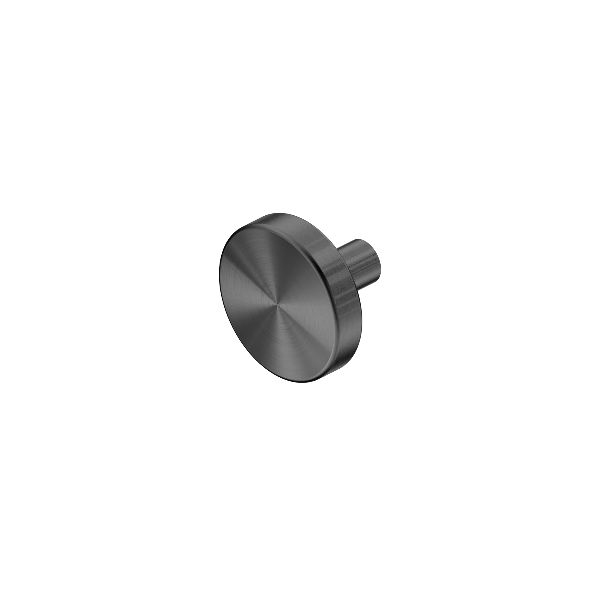 Mecca Cabinet Knob – Ø36 Gun Metal