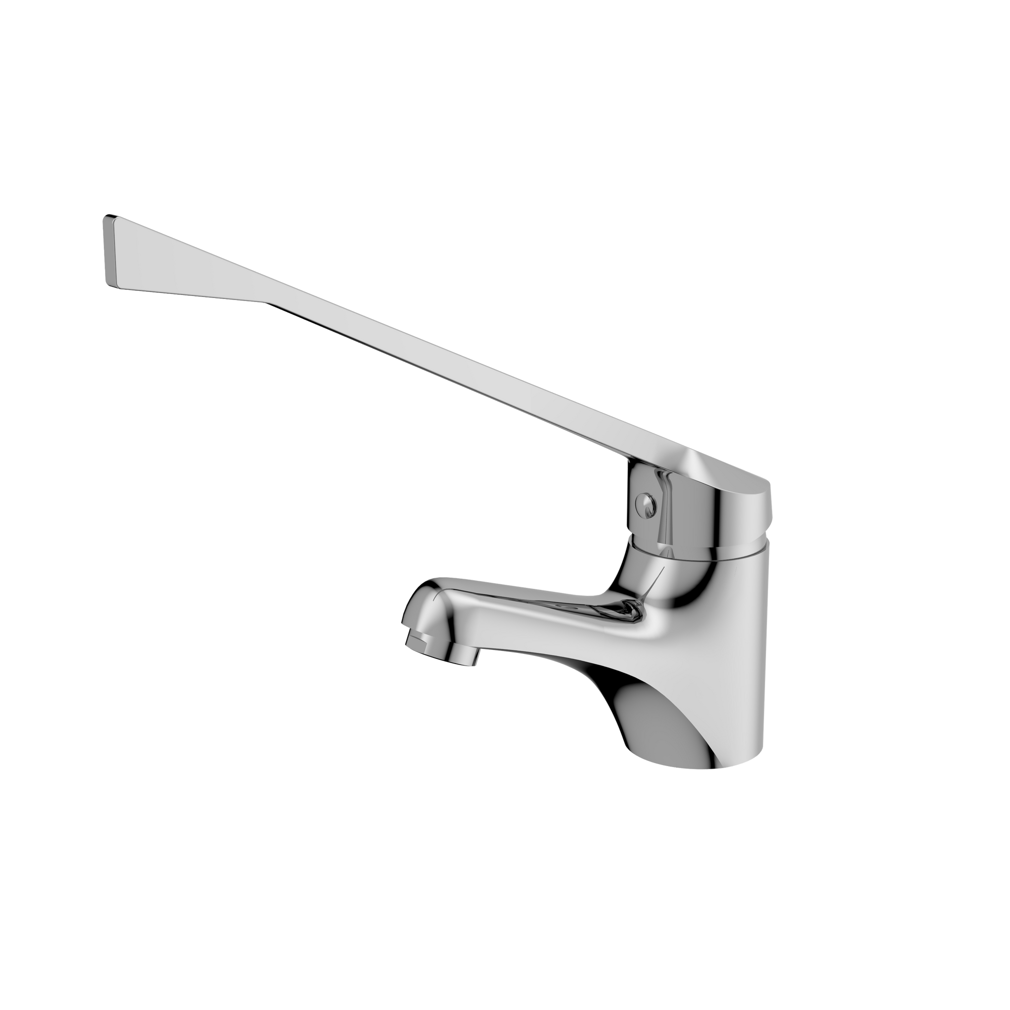 Classic Care Basin Mixer Extended Handle Chrome