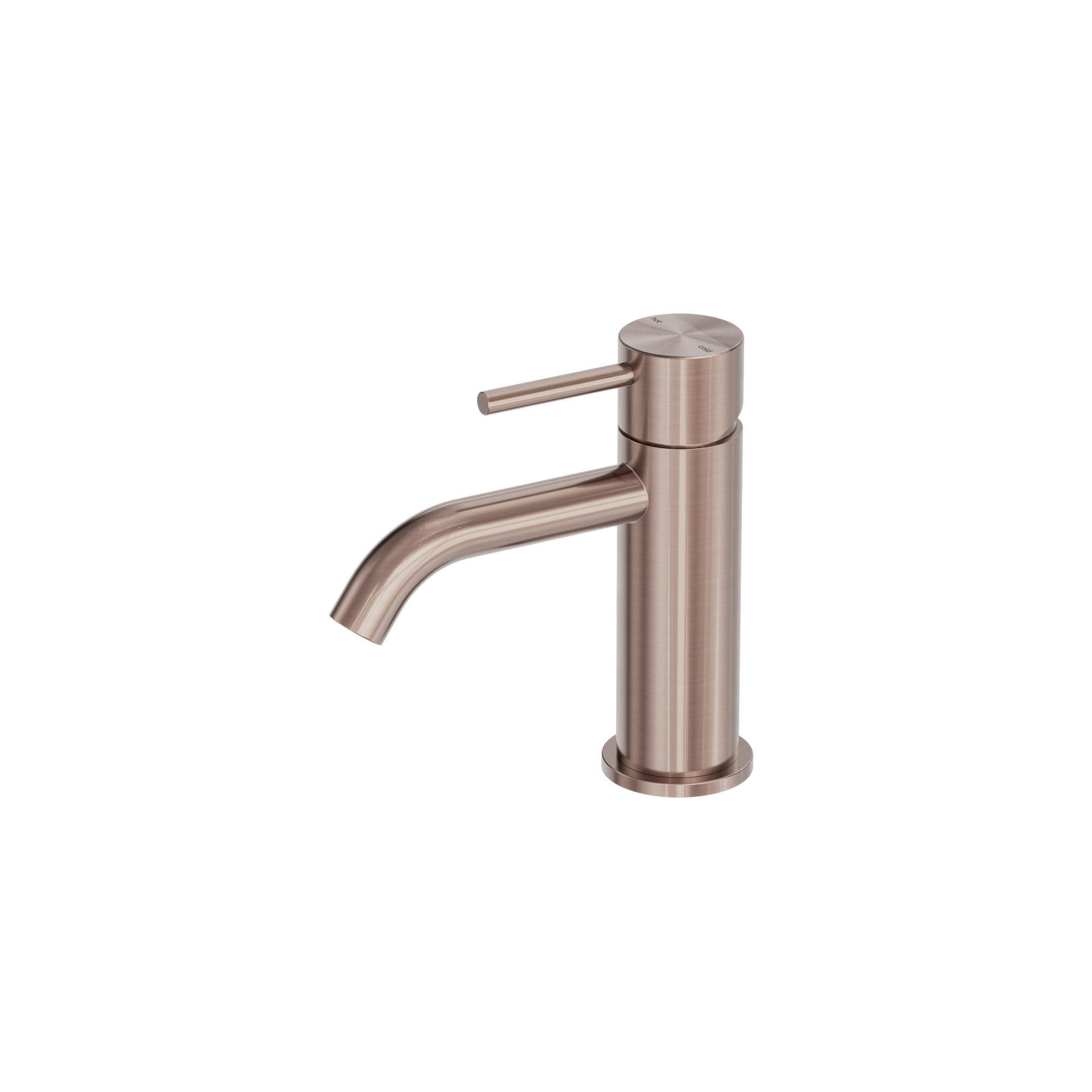 Zen SS316L Basin Mixer Brushed Bronze