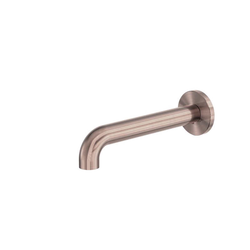 Zen SS316L Round Basin/Bath Spout Only 185mm Brushed Bronze
