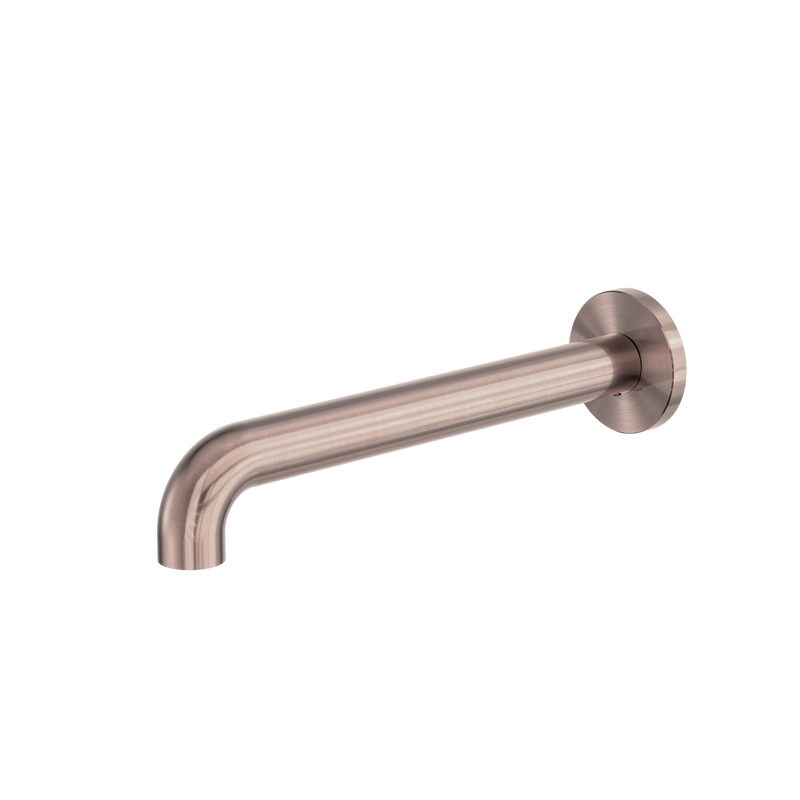 Zen SS316L Round Basin/Bath Spout Only 230mm Brushed Bronze