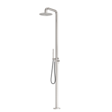Zen SS316L Outdoor Freestanding Shower Column Brushed Nickel