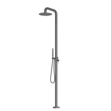 Zen SS316L Outdoor Freestanding Shower Column Graphite