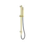 Zen SS316L Shower Rail With Outdoor Shower Hose Brushed Gold