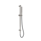 Zen SS316L Shower Rail With Outdoor Shower Hose Brushed Nickel