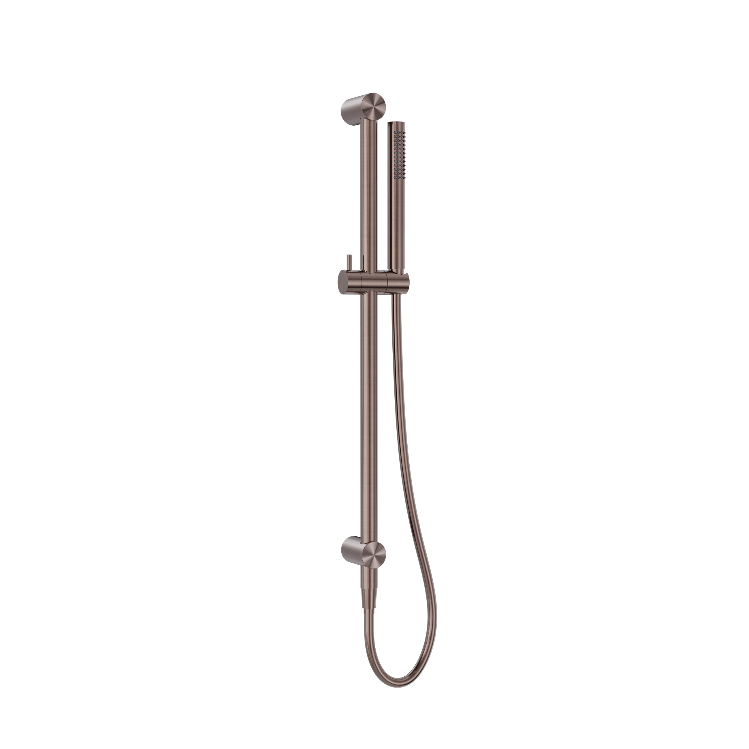 Zen SS316L Shower Rail Brushed Bronze