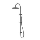 Zen SS316L Twin Shower With Outdoor Shower Hose Graphite