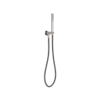 Zen SS316L Shower On Bracket With Outdoor Shower Hose Brushed Nickel