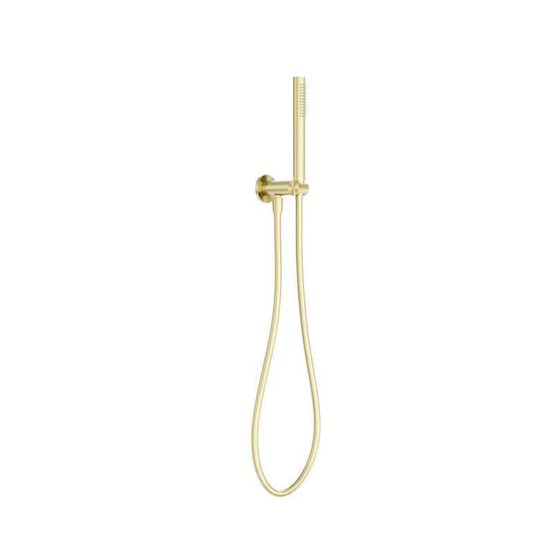 Zen SS316L Shower On Bracket Brushed Gold