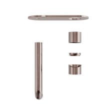 Zen SS316L Wall Basin/Bath Mixer 185mm Spout Trim Kits Only Brushed Bronze