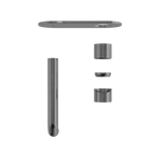 Zen SS316L Wall Basin/Bath Mixer 185mm Spout Trim Kits Only Graphite