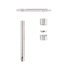 Zen SS316L Wall Basin/Bath Mixer 230mm Spout Trim Kits Only Brushed Nickel