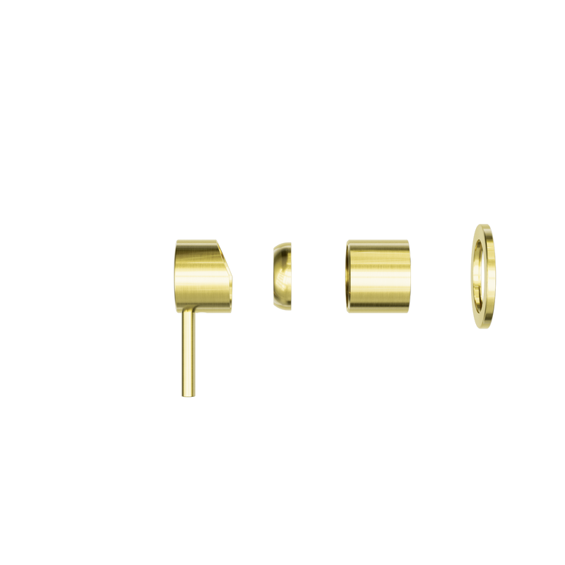 Zen SS316L Shower Mixer Trim Kits Only Brushed Gold