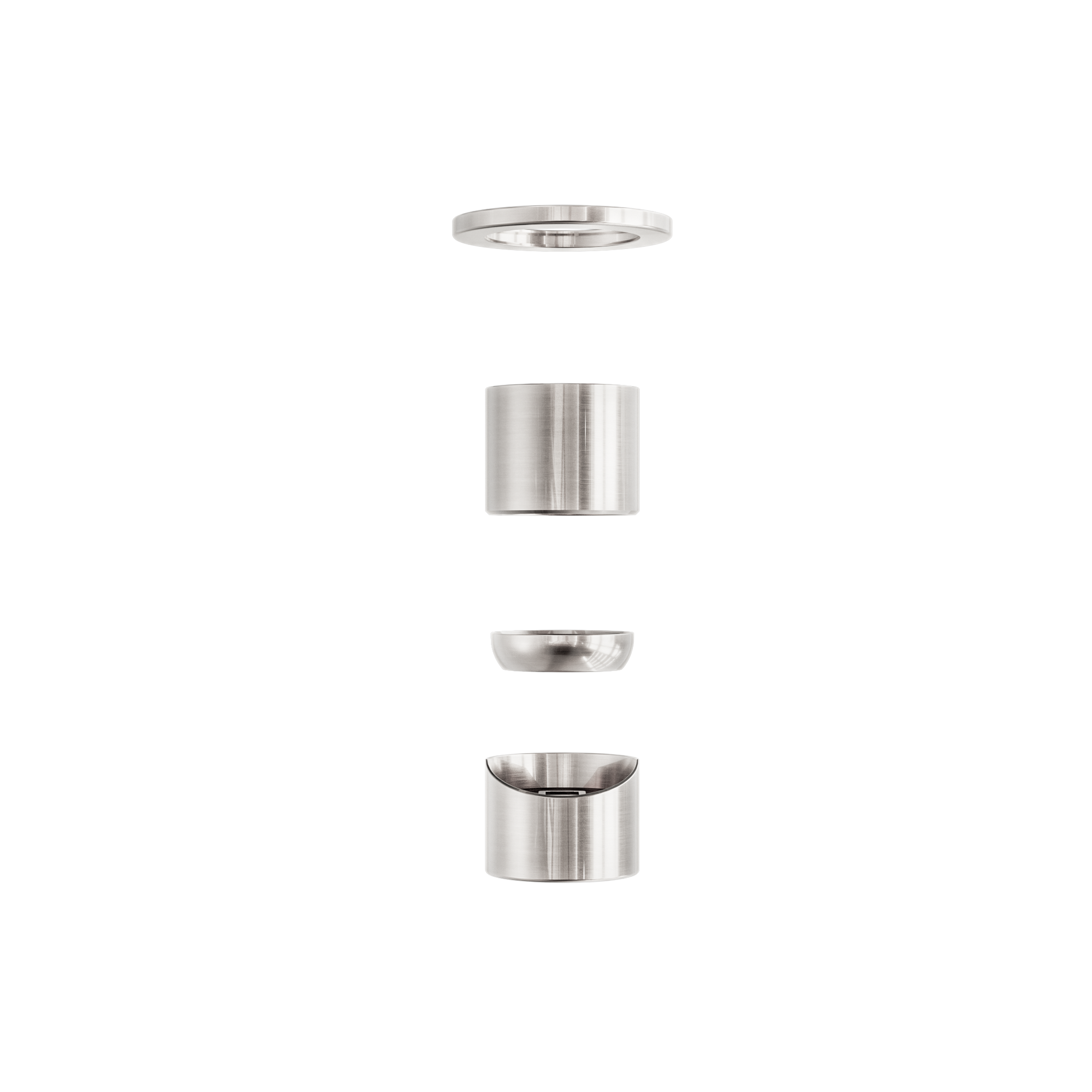 Zen SS316L Shower Mixer Trim Kits Only Brushed Nickel
