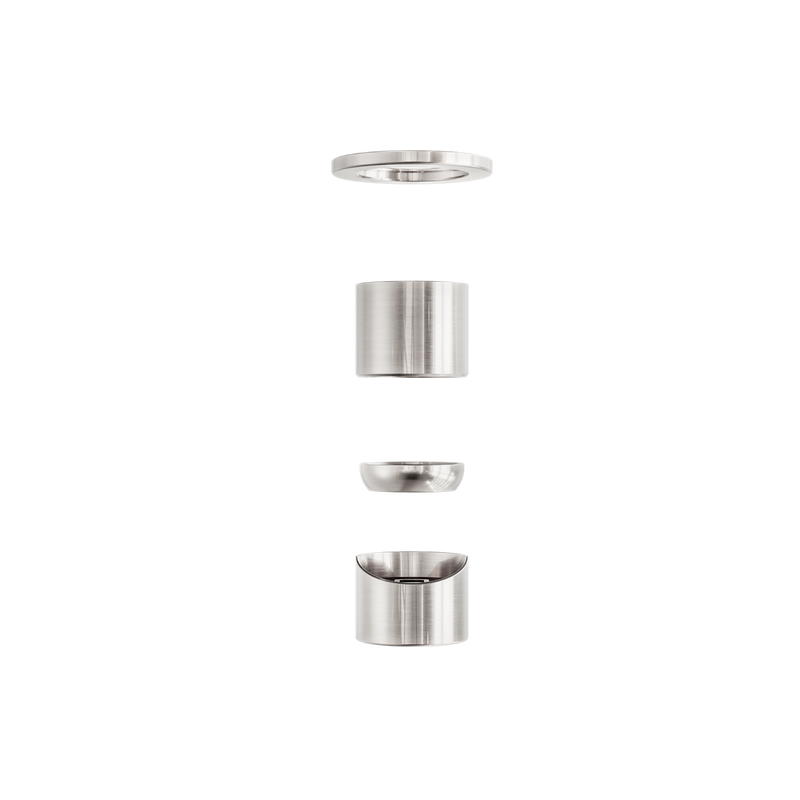 Zen SS316L Shower Mixer Trim Kits Only Brushed Nickel