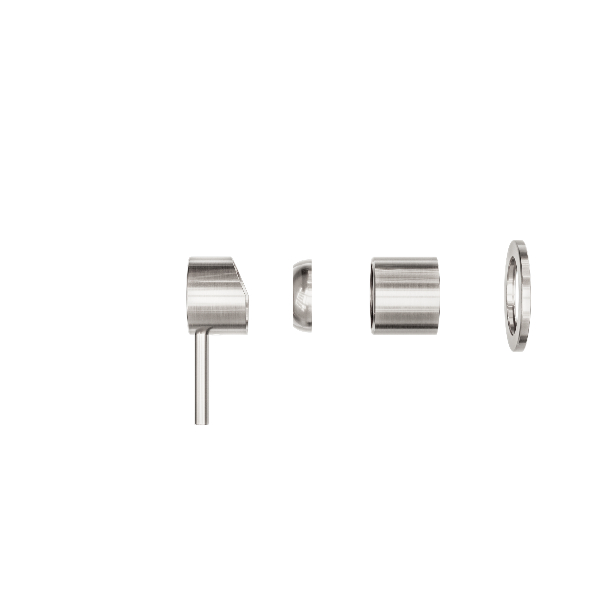 Zen SS316L Shower Mixer Trim Kits Only Brushed Nickel