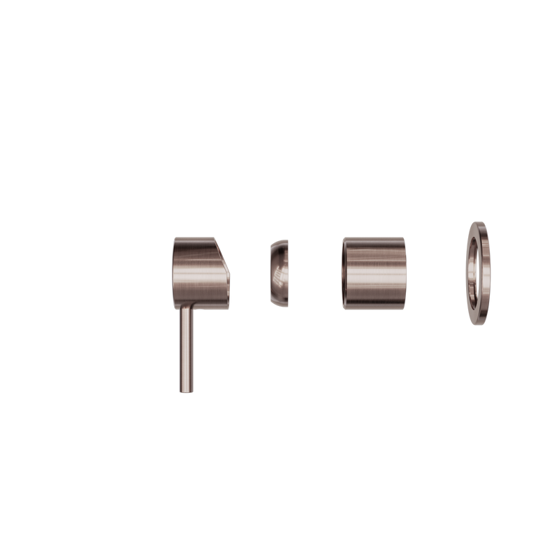 Zen SS316L Shower Mixer Trim Kits Only Brushed Bronze