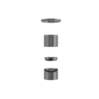 Zen SS316L Shower Mixer Trim Kits Only Graphite
