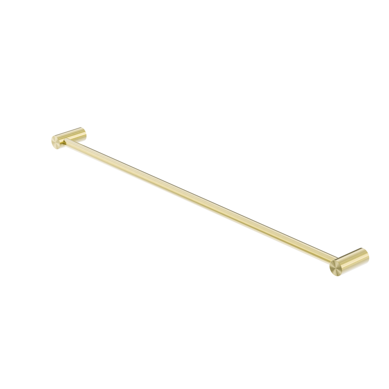 Zen SS316L Single Towel Rail 800mm Brushed Gold
