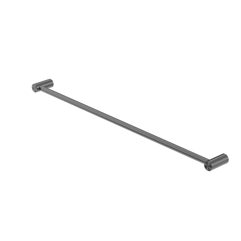 Zen SS316L Single Towel Rail 800mm Graphite