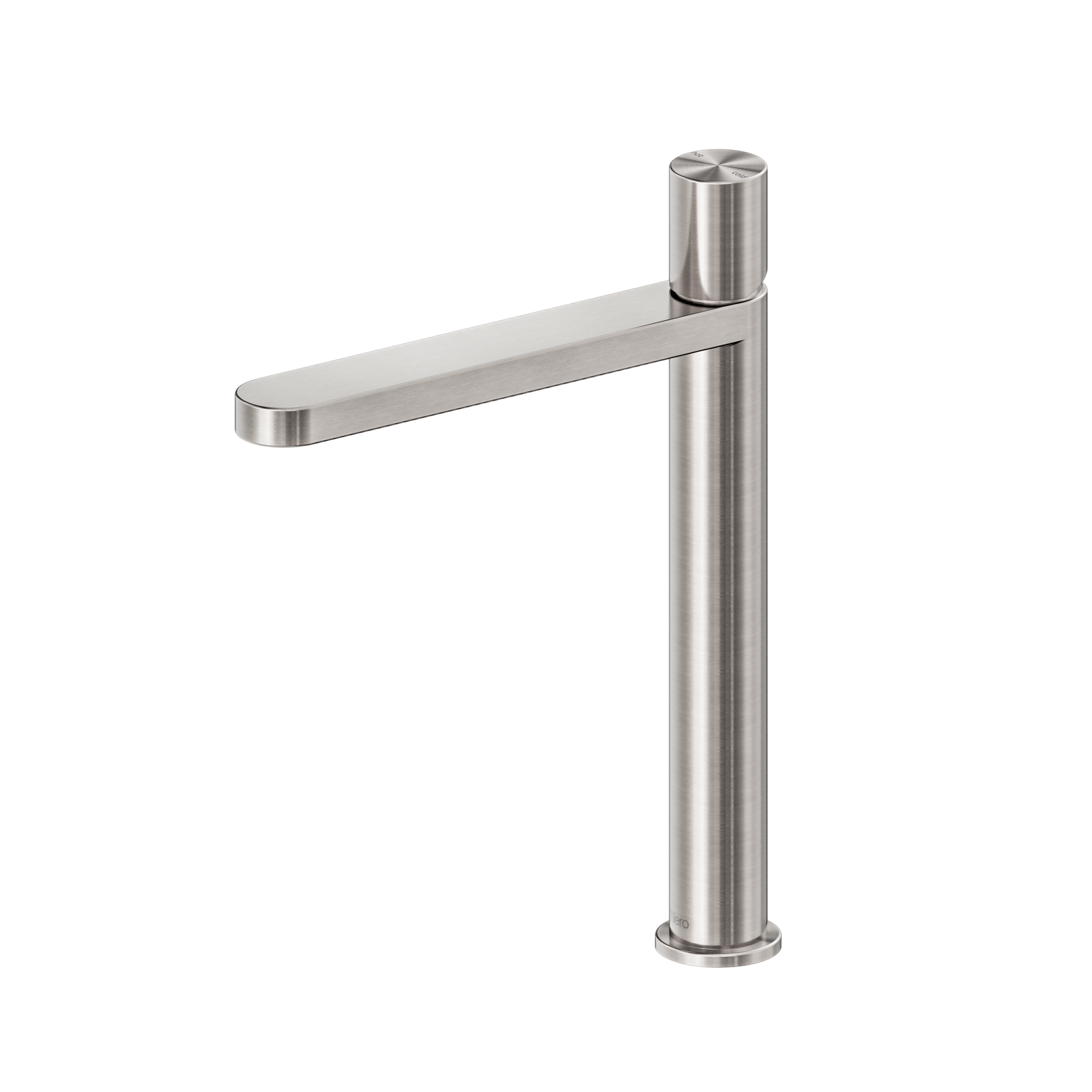 Pure SS316L Tall Basin Mixer Brushed Nickel
