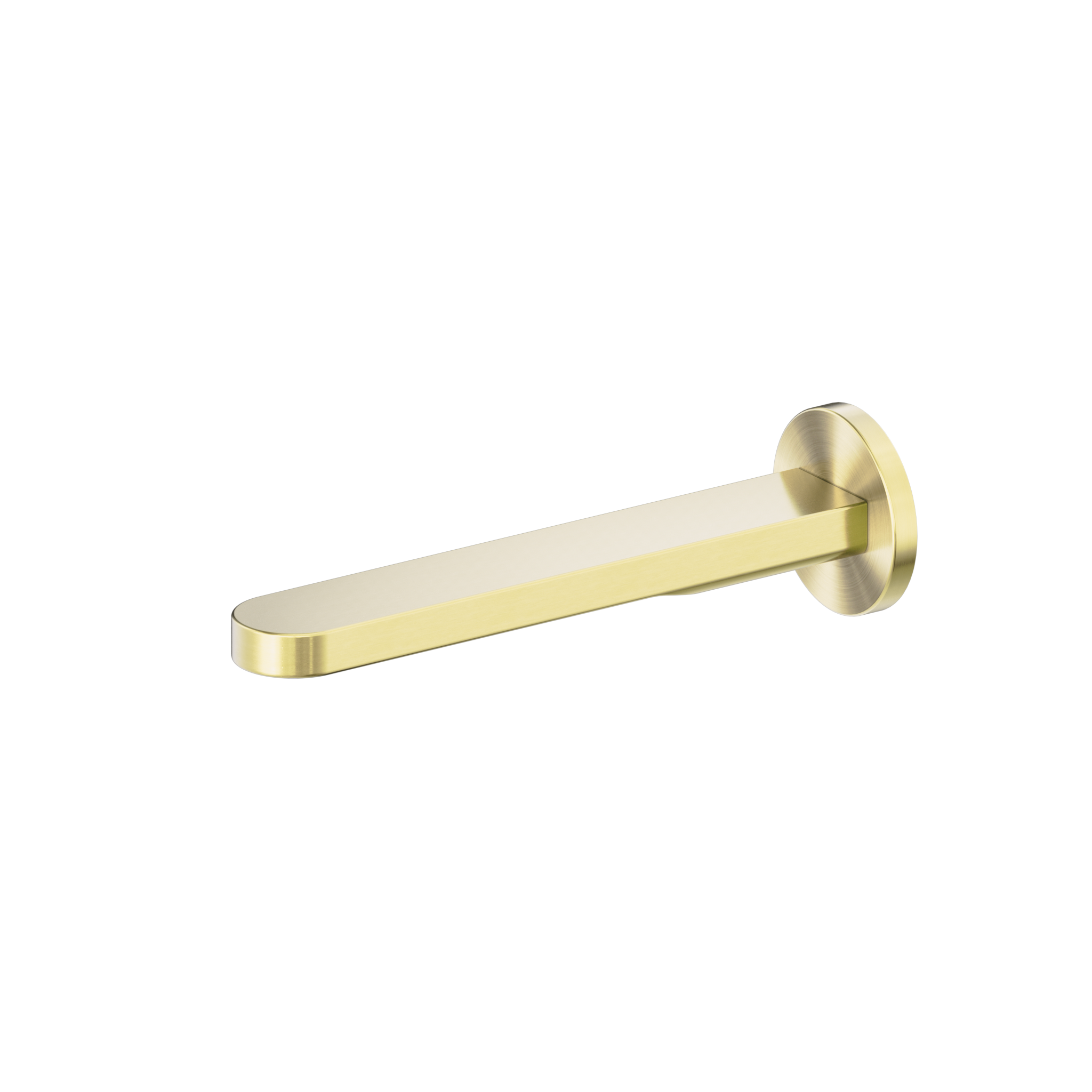 Pure SS316L Round Bath Spout Only Brushed Gold
