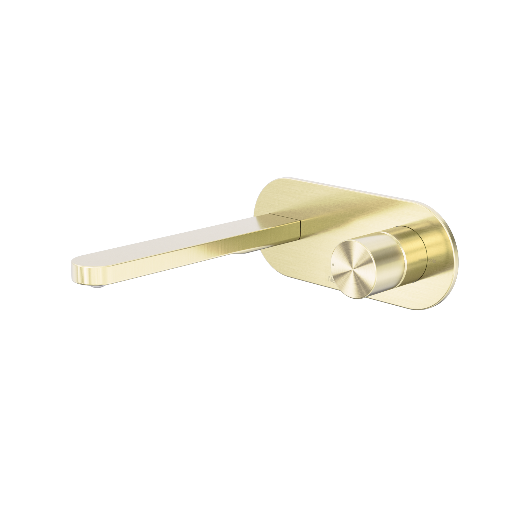 Pure SS316L Progressive Wall Basin/Bath Mixer Brushed Gold