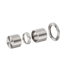 Pure SS316L Progressive Shower Mixer Trim Kits Only Brushed Nickel