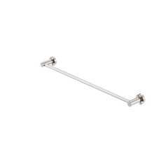 Mecca Single Towel Rail 600mm Brushed Nickel