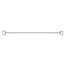 Mecca Single Towel Rail 600mm Brushed Nickel